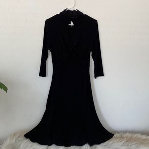 Vintage Joseph Ribkoff black dress size 8